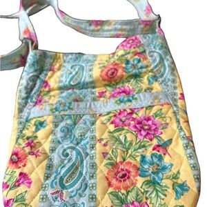 Handmade by Linda shoulder bag 11 inches tall 9 inches across